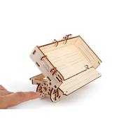 UGEARS Trailer for tractor - Mechanical Wooden Model Kit 70006