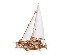 Ugears Trimaran Merihobus Wooden Mechanical Model Construction Game Golden Kids