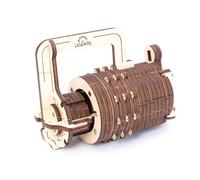 Ugears Combination Lock - Mechanical Model Construction Kit - 3d Wooden...
