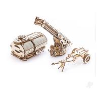 UGears UGM-11 Truck Trailer Accessory Mechanical Wood Construction Kit
