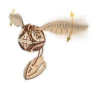 UGEARS Wooden 3D Puzzles for Adults - Harry Potter Golden Snitch Model Building Kits - DIY Kits for Adults - 3D Puzzle Harry Potter Puzzle Set Crafts for Adults - 3D Model Kits for Adults - 120 Pcs