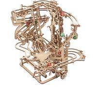 UGEARS Wooden Marble Run Chain Hoist - Mechanical 3D Wooden Puzzles for Adults