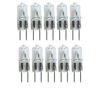 UGEFKMQ 10Pcs Capsule G4 Halogen Lamp 24V 50W Halogen Bulb G4 Bi-Pin Bulb 24V 35W G4 Capsule Bulb G4 Halogen Spotlights Warm White Dimmable,50W