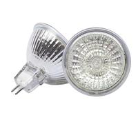 UGEFKMQ 1PCS MR16 Halogen Light Bulbs 12V/24V/220V 10W 20W 35W 50W GU5.3 Halogen Spotlight Bulbs Warm White for Track Lighting, Recessed,Landscape Lights 24V-50W