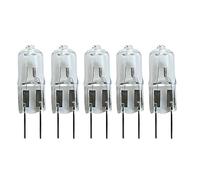 UGEFKMQ 5Pcs G4 Halogen Light Bulbs 24V 50W 2 Pin Dimmable Warm White 24V 20W G4 Lighting G4 Halogen Capsule Bulb for Track Lights, Landscape Lights,20W