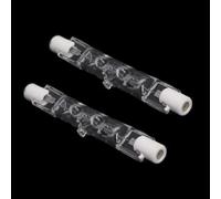 UGEFKMQ Bulbs R7S T3 J78 150W 220V-240V J Type Halogen Light Bulb R7S 75W 78MM Double Ended Light Bulb Warm White for Work, Security,Landscape Lights 1PC 100W