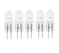 UGEFKMQ G4 Halogen Bulbs 12V 10W 20W 35W 50W T3 2 Pin Bulb G4 Halogen Pin Base G4 Lamp Bulb Halogen Warm White Dimmable,50W,5Pc