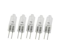 UGEFKMQ G4 Halogen Bulbs 35W 12V 50W G4 Bi Pin G4 with T3 Jc Type G4 Capsule Bulb Double Needle G4 Halogen Lamp Dimmable Warm White,10W,5Pc