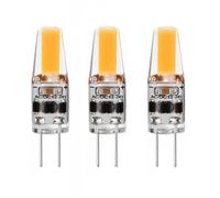 UGEFKMQ G4 LED Bulb 2W 3W AC/DC 12-24V Dimmable G4 LED Light Bulbs for Chandelier, Landscape Lighting,RV Boat Yacht Courtyard Path,Home Lighting 3W-3PCS/Cold White
