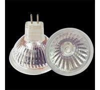 UGEFKMQ MR16 20 Watt 24 Volt Halogen Light Bulbs MR16 24V 50W GU5.3 Bi Pin Spotlight Precision Reflector Fiber Optic Light Bulb Dimmable Warm White 6PCS 50W