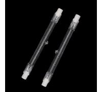 UGEFKMQ R7S J118 Halogen Bulb 230V 500W Tungsten Filament Double Ended Halogen Light Bulbs R7S 118MM 300W 220-240V T3 J Type Warm White 1PCS 200W