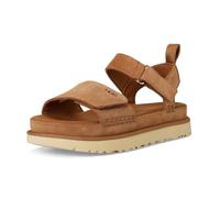 UGG Women's Goldenstar Suede Flatform Sandals - UK 3
