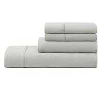 UGG 11825 Hedi Full Bed Sheets and Pillowcases 4-Piece Set Sleep in Luxury Machine Washable Deep Pockets Wrinkle-Resistant Breathable Cozy Comfort Silky Cooling Sheets, Full, Mineral