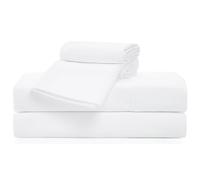 UGG 13579 Alahna Cali King Bed Sheets and Pillowcases 4-Piece Set Luxury Machine Washable Deep Pockets Wrinkle-Resistant Breathable Cozy Comfort Silky