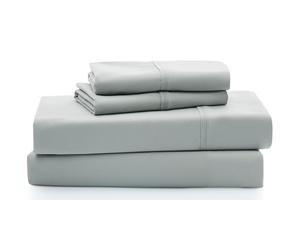 UGG 13696 Alahna Cali King Bed Sheets and Pillowcases 4-Piece Set Luxury Machine Washable Deep Pockets Wrinkle-Resistant Breathable Cozy Comfort Silky