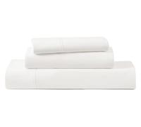 UGG 20932 Alahna Twin XL Bed Sheets and Pillowcases 3-Piece Set Sleep in Luxury Machine Washable Deep Pockets Wrinkle-Resistant Silky Cooling Technology for All-Season Comfort, Twin XL, White