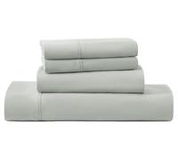 UGG 33609 Hedi Full XL Bed Sheets and Pillowcases 4-Piece Set Sleep in Luxury Machine Washable Deep Pockets Wrinkle-Resistant Breathable Cozy Comfort Silky Cooling Sheets, Full XL, Mineral