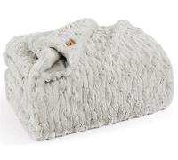 UGG - Amanda Throw Blanket - Soft Throw Blanket - 50" x 70" - Warm Accent Blanket for Couch or Bed - Cozy Home Décor - Stone