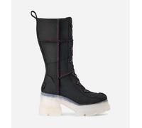 UGG® Areum Boot for Women in Black, Size 6, Leather/Polyester/Cotton