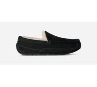 UGG® Ascot Slipper for Men in Black, Size 8, Suede/Leather/Wool