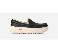 UGG® Ascot Wrap Tech Noir in Black/Jasmine, Size 7, Leather/Polyester/Wool