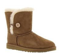 Ugg Australia Bailey Button, Girls' Boots, Brown (Chestnut), 12 Child UK (30 EU)