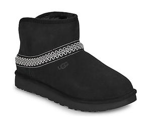 UGG Australia Mid Boots CLASSIC MINI CRESCENT in Black 5