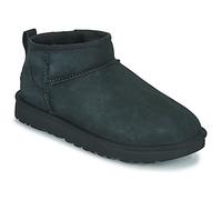 UGG® Classic Ultra Mini Boot for Women in Black, Size 9, Suede
