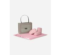 UGG Baby Girls Classic Boots and Lovey Set in Pink - Pink - EU 18 UK 2 US 2 - 3