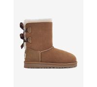 UGG® Bailey Bow II Boot for Kids in Brown, Size 1, Leather/Wool