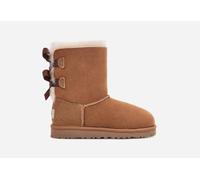 UGG® Bailey Bow II Boot for Kids in Brown, Size 1, Leather/Wool