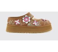 Ugg Bea Mary Jane Suede Mules with Floral Embroidery - Size: 37 - female