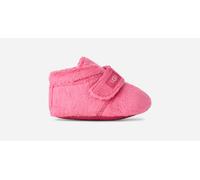 UGG® Bixbee Ankle Bootie for Kids in Pink Bloom, Size 4, Textile/Recycled Materials/Polyester