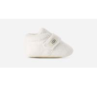 UGG® Bixbee Bootie for Kids in White, Size 2, Textile/Recycled Materials/Polyester