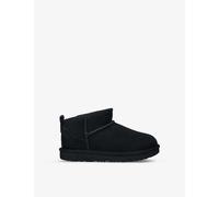 Ugg Black Kids Classic Ultra Mini Sheepskin Ankle Boots 7-10 Years Eur 33.5 /1.5 Uk Adult