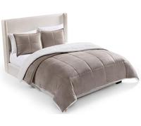 UGG - Blissful Comforter Set - Soft Cozy Bedding - Reversible Comforter and Pillow Shams - Queen Size - Bedroom Accents - Fawn