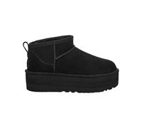 Ugg - Boots - W Classic Ultra Mini Platform Black for Women in Wool - Size 10 US Black 10 US