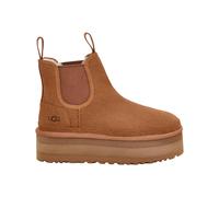 Ugg - Boots - W Neumel Platform Chelsea Chestnut for Women in Wool - Size 10 US - Brown Brown 10 US