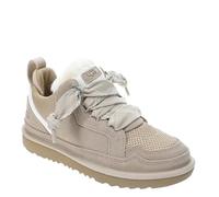 UGG Boy's Lowmel Sneaker, Sand, 5 Big Kid