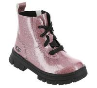 UGG Boy's Unisex Kids Ashton Lace Up Classic Boot, Glitter Pink, 7 UK Child