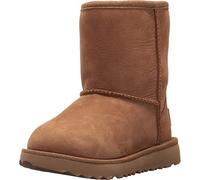 UGG Boy's Unisex Kids Classic Weather Short Pull-On Boot, Chestnut, 5 UK Child