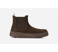 UGG® Burleigh Chelsea Boot in Dusted Cocoa, Size 9, Leather/Polyester/Wool