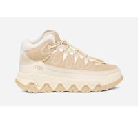 UGG® CapTrail High Trainer in Light Beige, Size 7, Suede/Textile/Recycled Materials