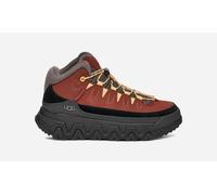 UGG® CapTrail High Trainer in Red Jasper, Size 9, Suede/Textile/Recycled Materials