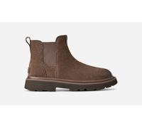 UGG® Chelsea Lug Boot in Molasses, Size 10, Suede/Polyester/Wool