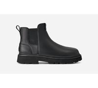 UGG® Chelsea Lug Leather Boot in Black, Size 13, Leather/Polyester/Wool