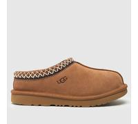 UGG Kids Suede Tasman II Slippers in Chestnut - Brown - EU 35 UK 2 US 3