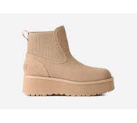 UGG® Cityfunc Chelsea Boot in Brown, Size 7, Suede/Polyester