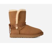 UGG® Classic Bailey Tie Boot in Brown, Size 5, Shearling/Polyester