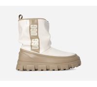 UGG® Classic Brellah Mini Boot in Mustard Seed/Jasmine, Size 6, Synthetic/Polyester/Wool